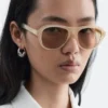 Gafas de sol cuadradas de bordes suaves