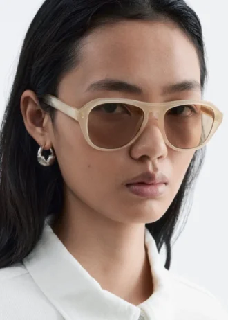 Gafas de sol cuadradas de bordes suaves