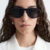 Gafas de sol cuadradas de bordes suaves
