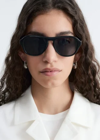 Gafas de sol cuadradas de bordes suaves