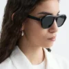 Gafas de sol cuadradas de bordes suaves