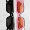 Gafas de sol de acetato con montura estrecha