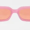 Gafas de sol de acetato con montura estrecha