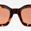 Gafas de sol de acetato con montura rectangular