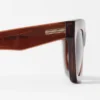 Gafas de sol de acetato con montura rectangular