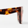 Gafas de sol de acetato con montura rectangular