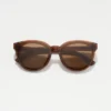 Gafas de sol de acetato con montura redonda