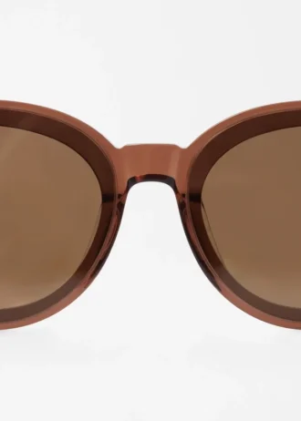Gafas de sol de acetato con montura redonda