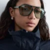 Gafas de sol de aviador oversize