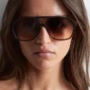 Gafas de sol de aviador oversize