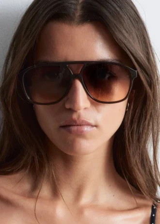 Gafas de sol de aviador oversize