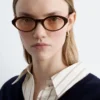 Gafas de sol de montura ovalada
