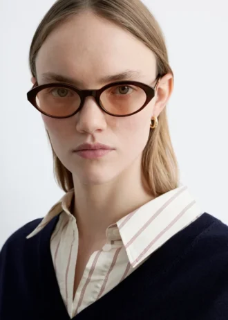 Gafas de sol de montura ovalada