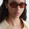 Gafas de sol de montura ovalada