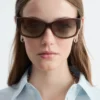 Gafas de sol de montura ovalada