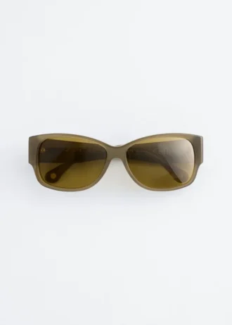Gafas de sol de montura ovalada