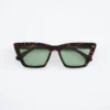 Gafas de sol de ojo de gato angulares