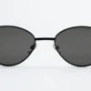 Gafas de sol ovaladas con montura de alambre