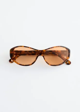 Gafas de sol ovaladas de acetato