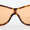 Gafas de sol ovaladas de acetato