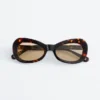 Gafas de sol ovaladas de ojo de gato