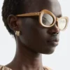 Gafas de sol ovaladas de ojo de gato