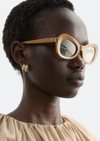 Gafas de sol ovaladas de ojo de gato