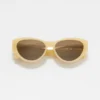 Gafas de sol polarizadas de acetato con montura de ojo de gato