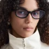 Gafas de sol rectangulares estrechas