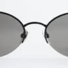 Gafas de sol redondas con montura de alambre