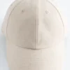 Gorra de béisbol de algodón y lino