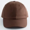 Gorra de béisbol de algodón y lino