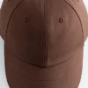 Gorra de béisbol de algodón y lino
