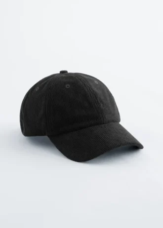 Gorra de béisbol de pana