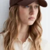 Gorra de béisbol de pana