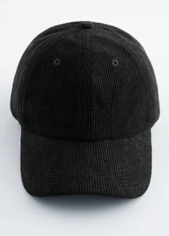 Gorra de béisbol de pana