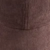 Gorra de béisbol de pana