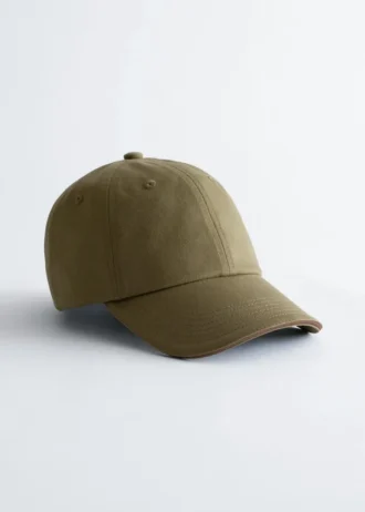 Gorra de béisbol de sarga de algodón