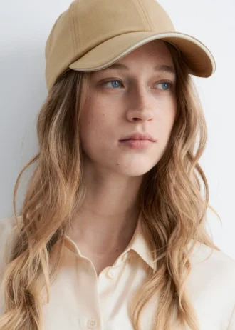 Gorra de béisbol de sarga de algodón