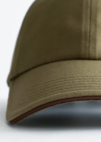 Gorra de béisbol de sarga de algodón