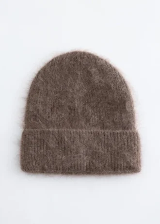 Gorro de cachemira cepillada