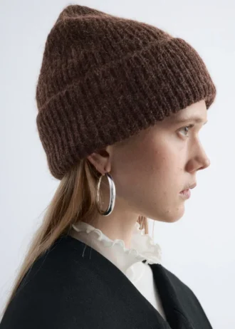 Gorro de mezcla de lana