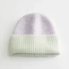 Gorro de mezcla de mohair acanalado