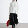 Jersey de cuello alto con mangas dolman