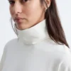 Jersey de cuello alto con mangas dolman