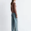 Jersey de lana con media tapeta