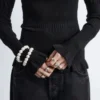 Jersey de manga larga con canalé