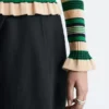Jersey de manga larga con canalé