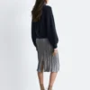 Jersey de mezcla de alpaca con mangas abullonadas