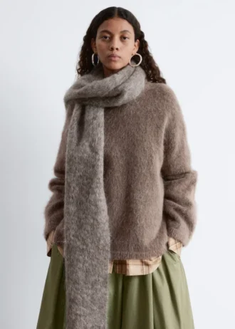 Jersey de mezcla de mohair